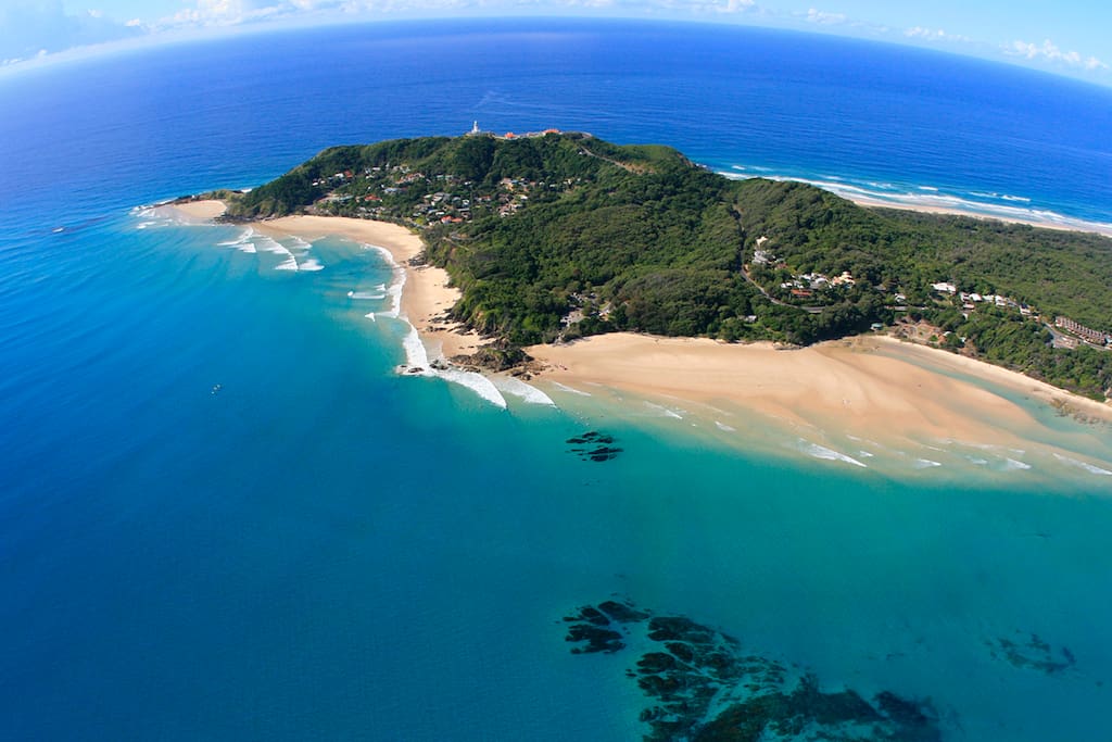 14 mins to Byron Bay