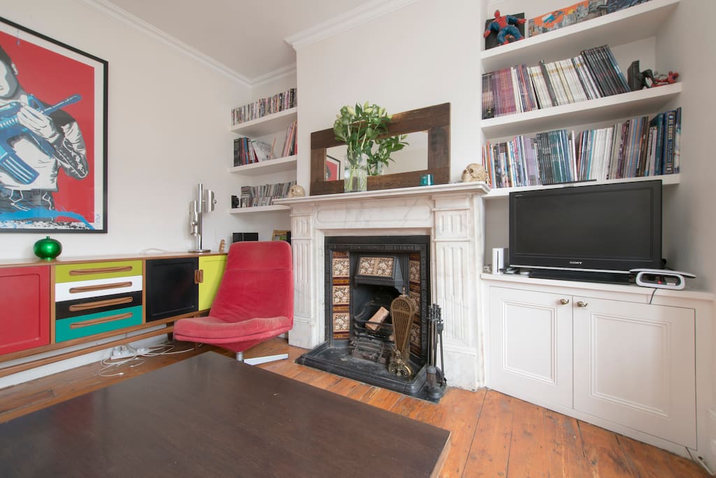 Beautiful fireplace