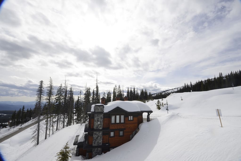 View from ski access