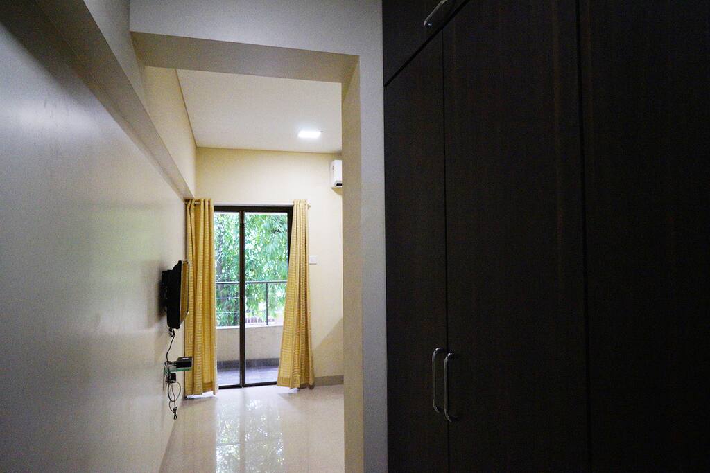 Bedroom with Wardrobe