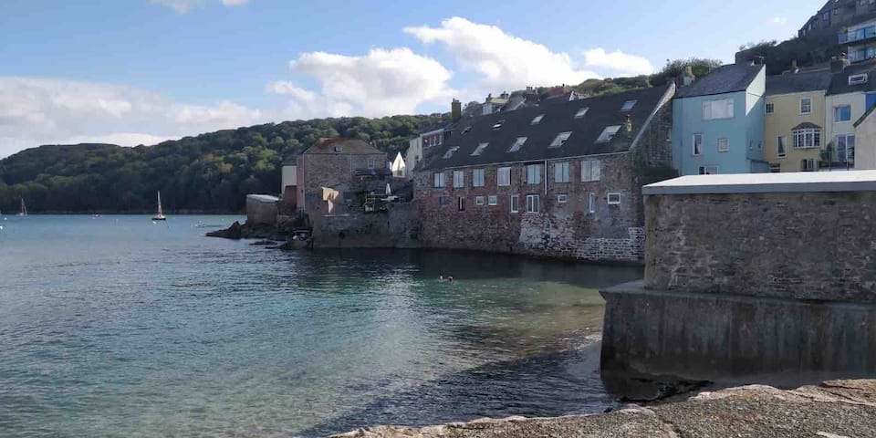 A 17th-century pilchard palace on the beach, Cawsand, Cornwall, United Kingdom, photo 10 of 10