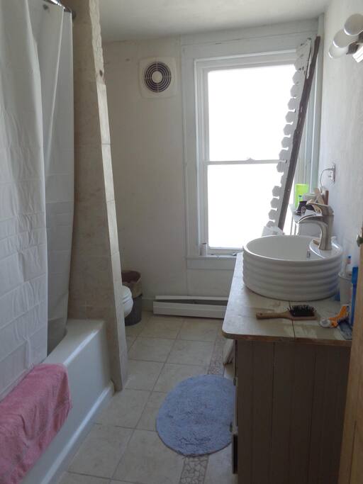 Adjacent bathroom