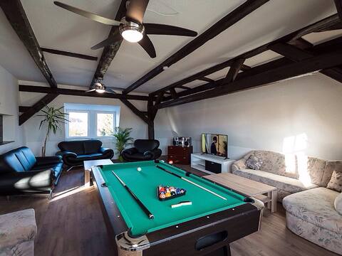 Comfortable duplex apartment 130m2 in Seenland
