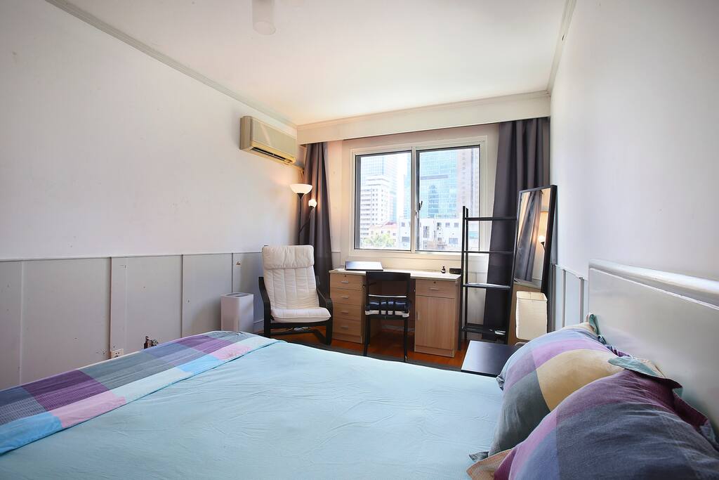 Overview from bed