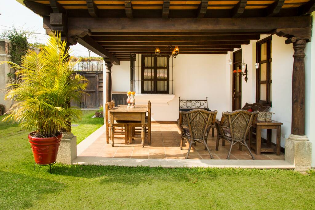 Outside terrace