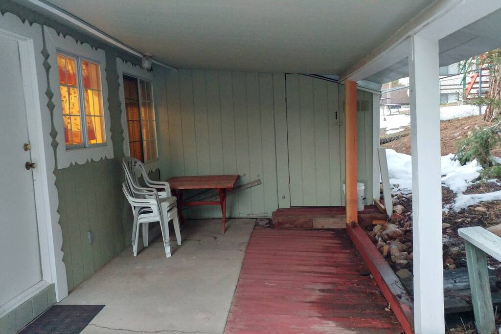 Back patio