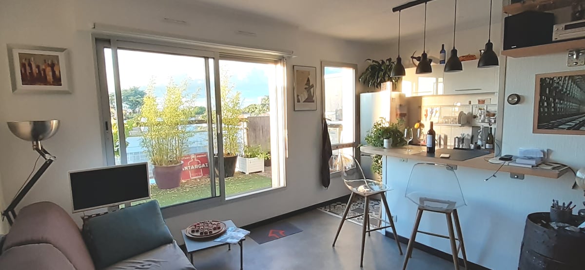 Airbnb con migliori performance: My little air-conditioned rooftop in Bordeaux St Augustin a Mérignac