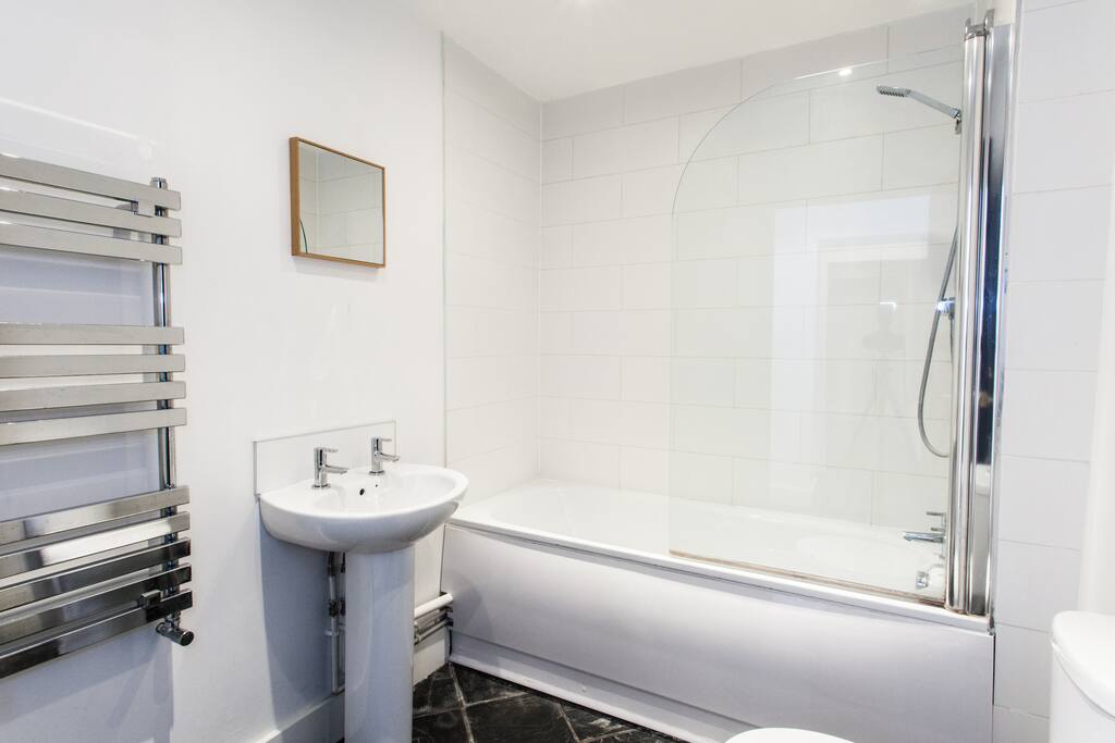 One of our shared bathrooms
