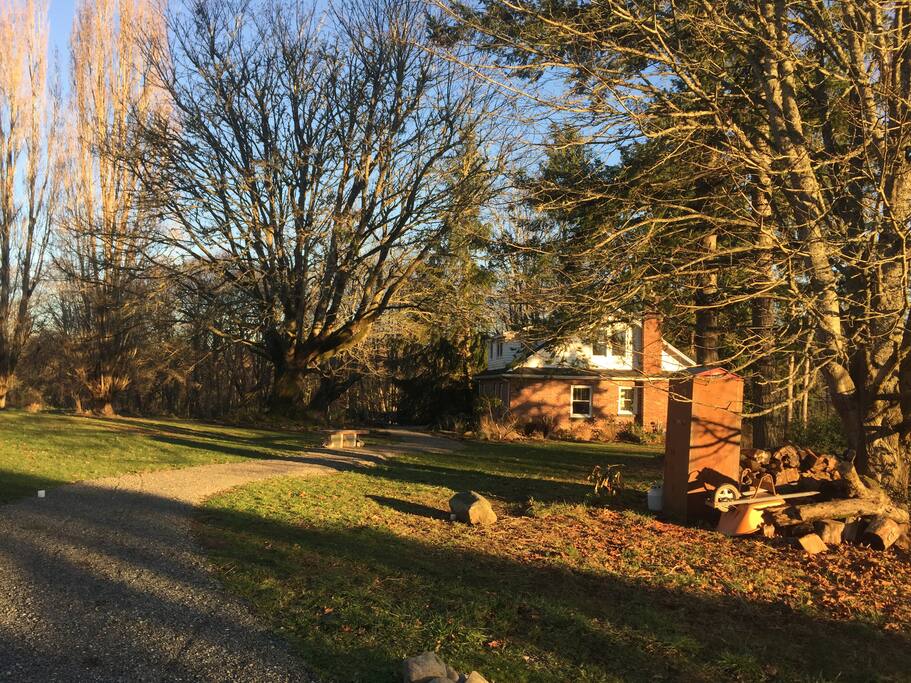 View from the Parking area