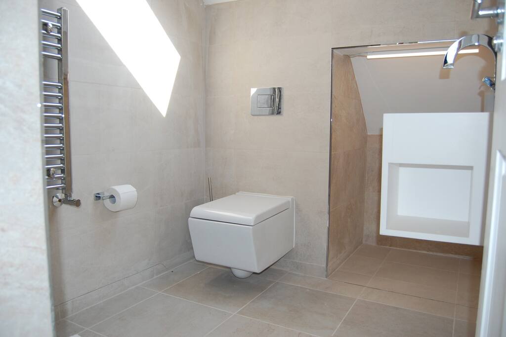 Bathroom for the two rooms
