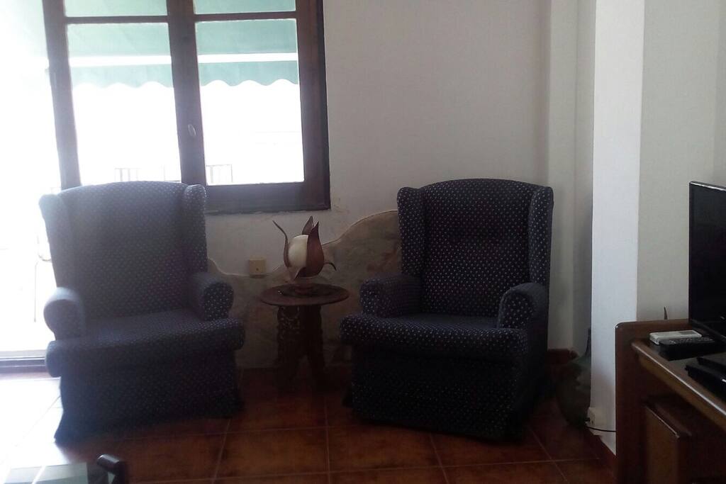 Living room with plenty of day light and views/access to private terrace