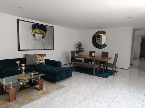 Large executive luxury apartment with a pool