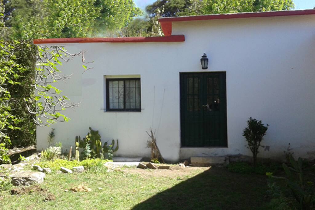 La casa inmersa en la naturaleza