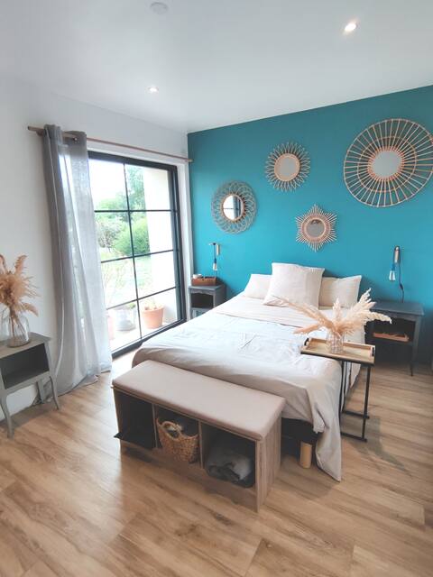 Delightful 90 m² suite near the banks of the Loire