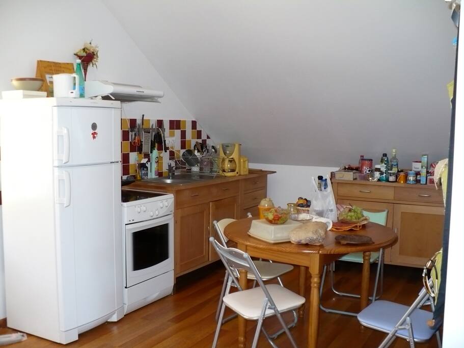 la cuisine ouverte