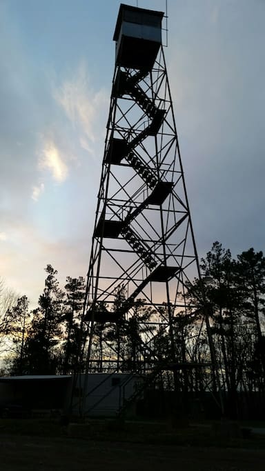 100' firetower on the Farm