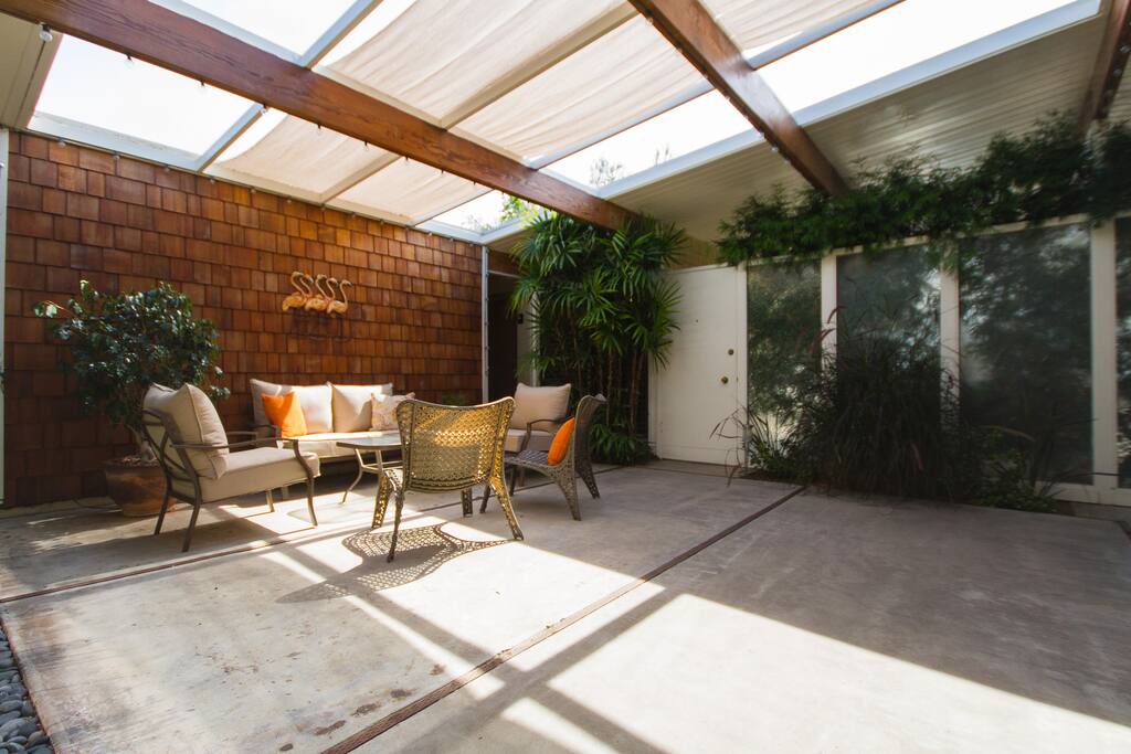 Or maybe relax here with a good book and a beverage in the afternoon.