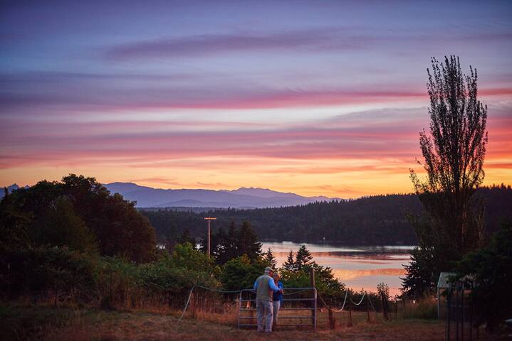 The Roost: Farm Apt with a view. NO CLEANING FEE!