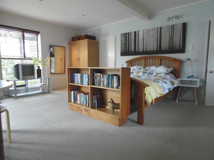 Self contained spacious and private.