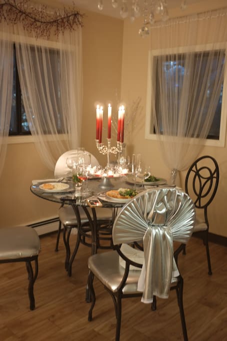 Dining Room during Christmas