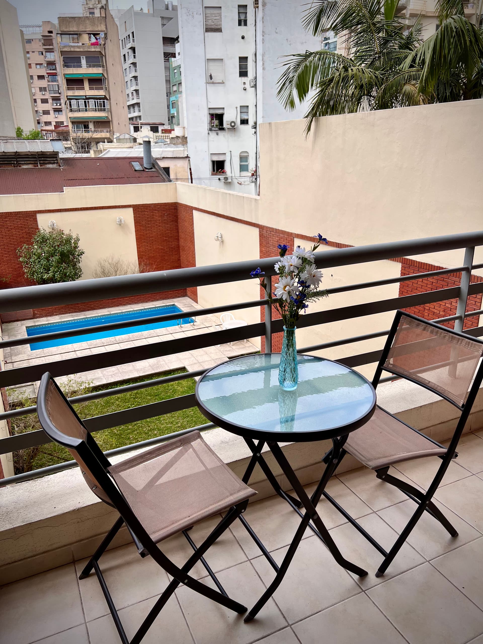 Лофт в Recoleta с бассейном и патио