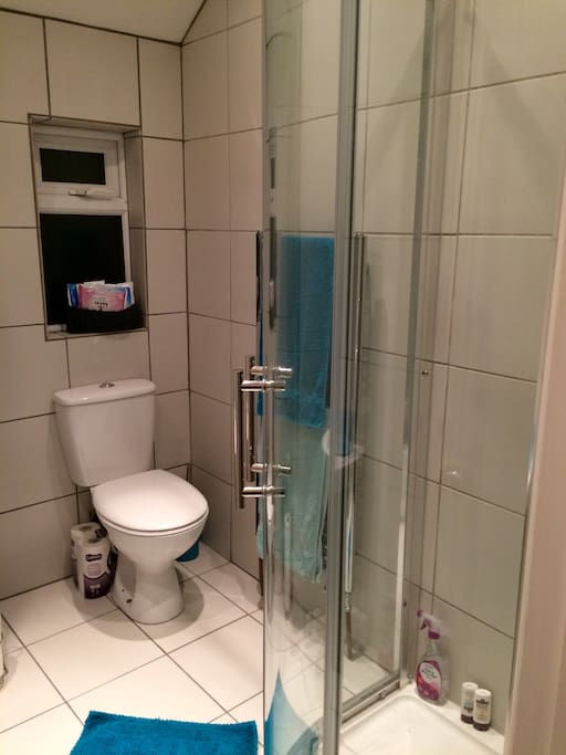 Private ensuite with large shower cubicle