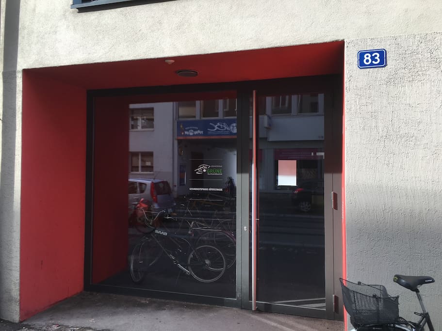 Street entrance