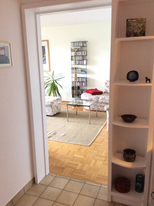 Wohnzimmer vom Flur