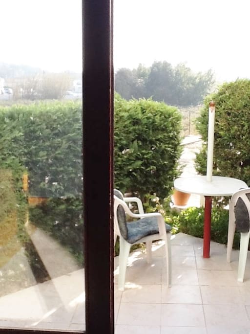 terrace from the livingroom