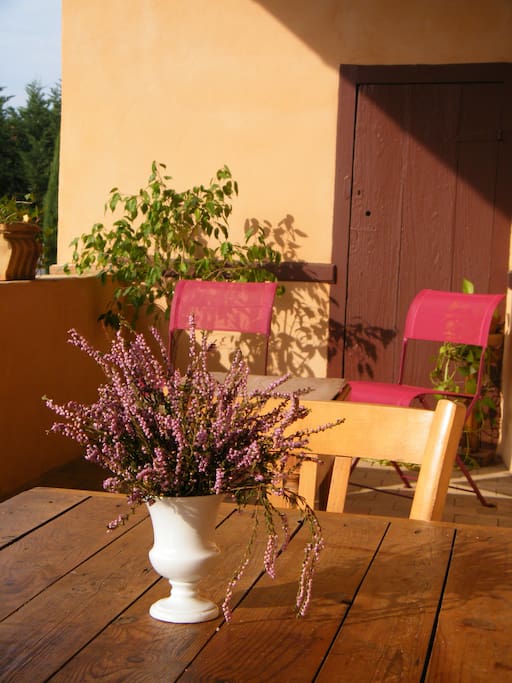 soleil sur la galerie beaujolaise