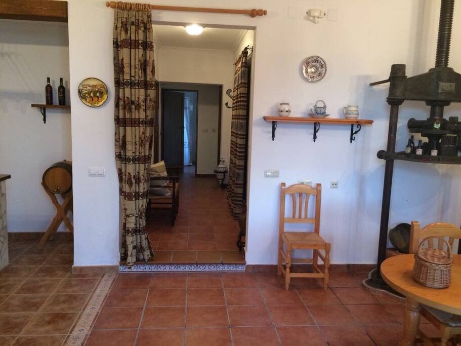 Salón/cocina, acceso habitaciones
