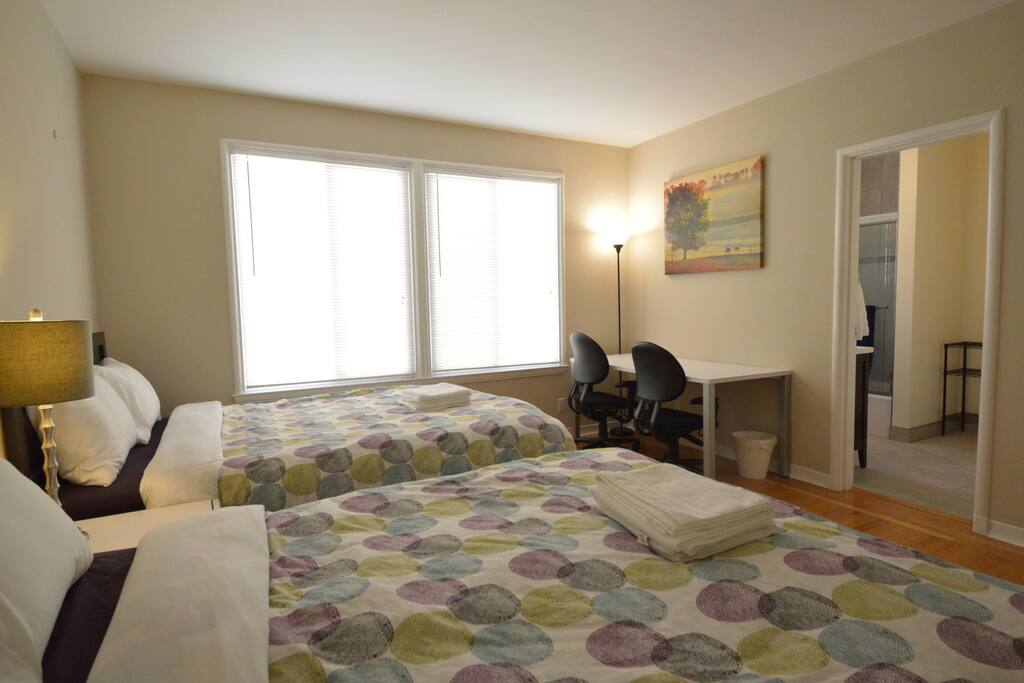 The bedroom with private bathroom
