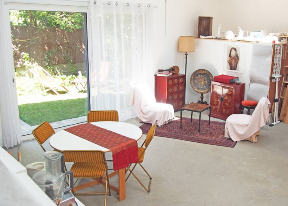 Espace salon-salle à manger