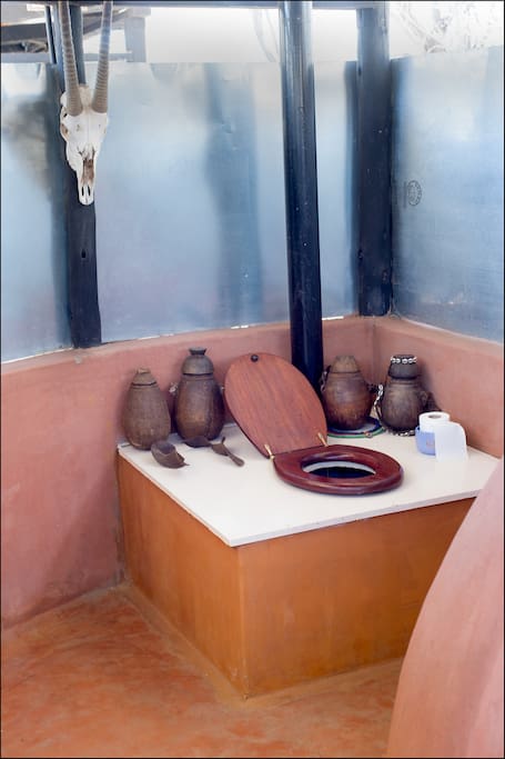 Long Drop Toilet