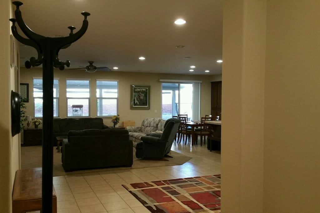 Welcome To Our Light and
Bright Entry To Our Home