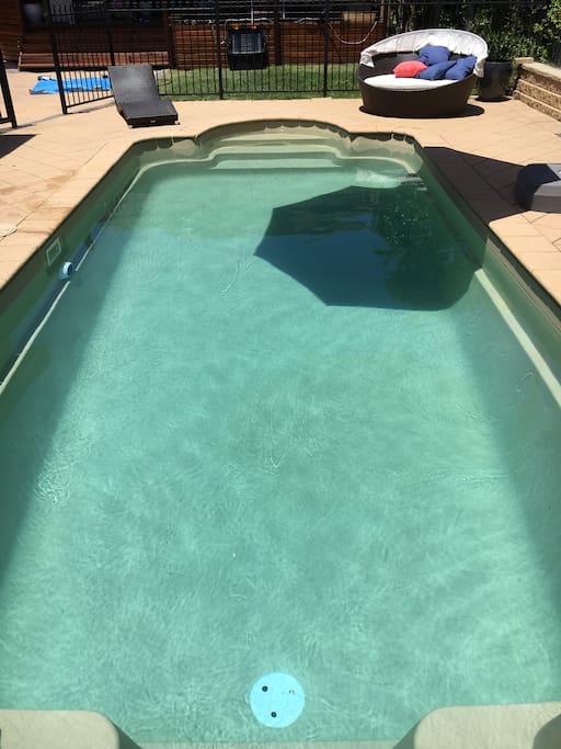 Sun drenched Pool