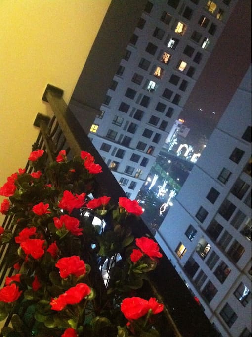 Balcon of apartment