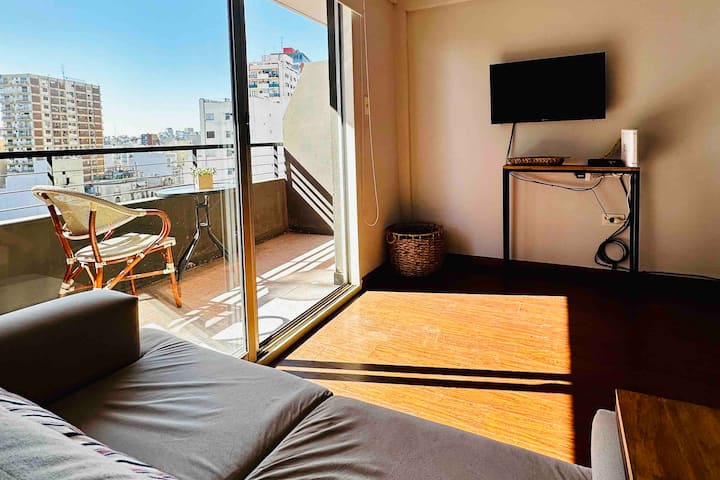 Квартира-студия с балконом в Palermo