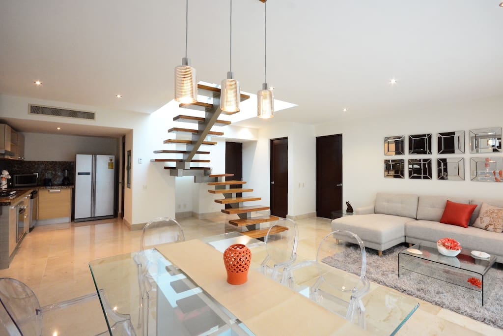 living and dinning room