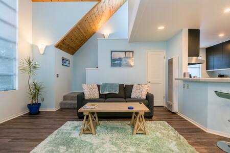 Wave House by the Beach for Two!