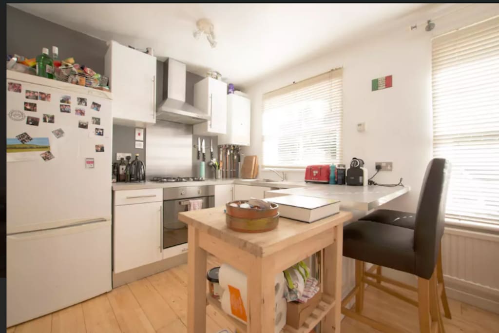 Shared kitchen area