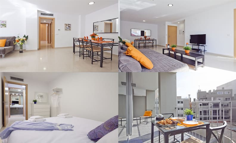 ch2x3a Large GroupFlat Las Ramblas-Fira Barcelona