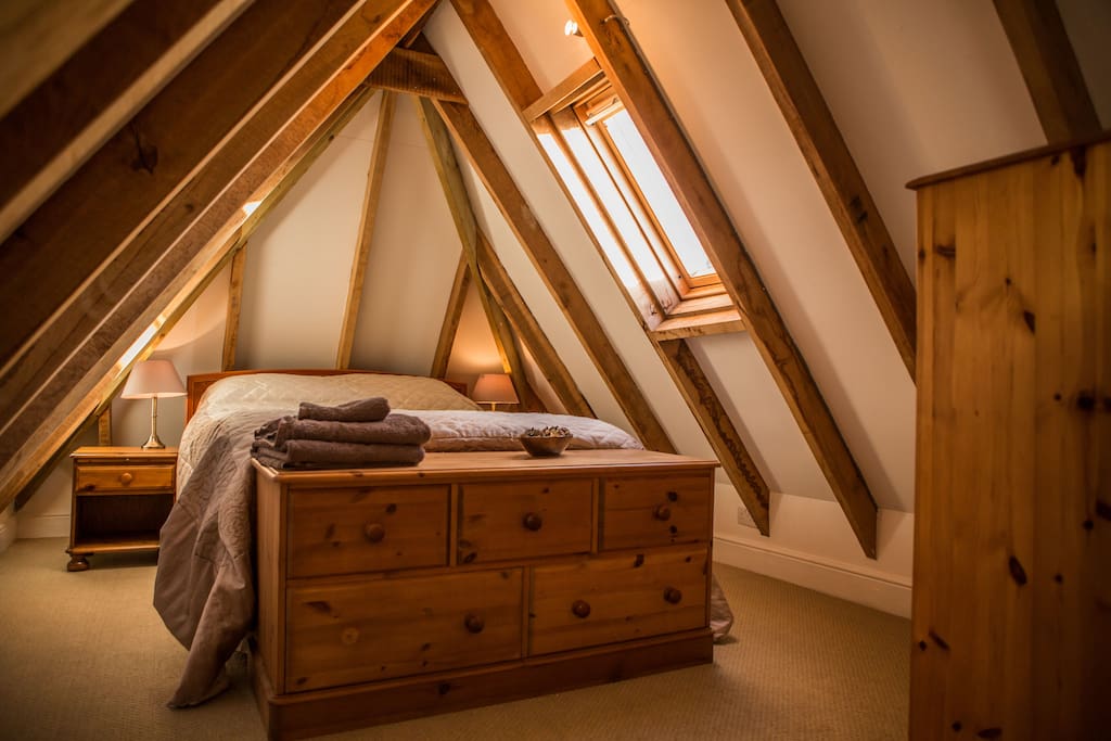 Galleried bedroom