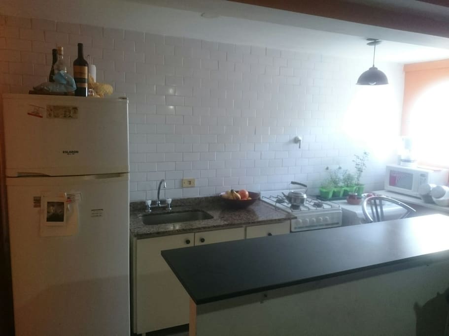 Cocina luminosa