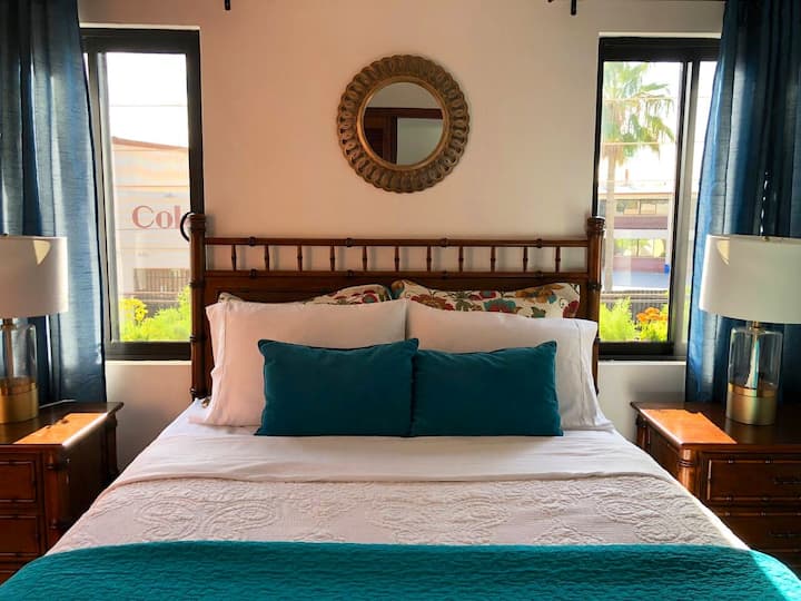 Bedroom 1 
One Queen size orthopedic mattress 