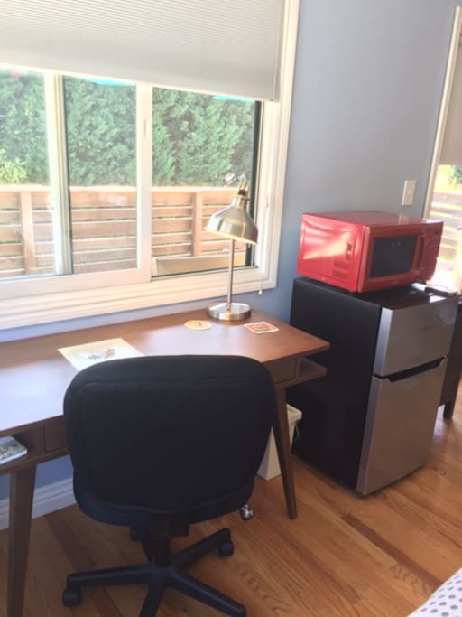 A desk is always better with a view.