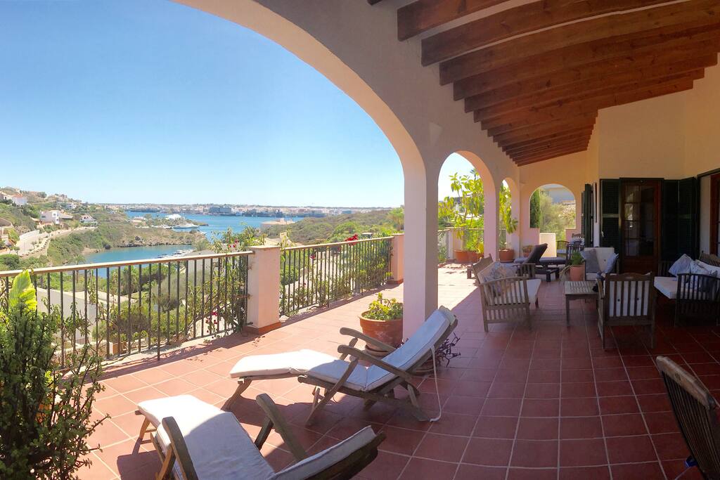 The view from the terrace