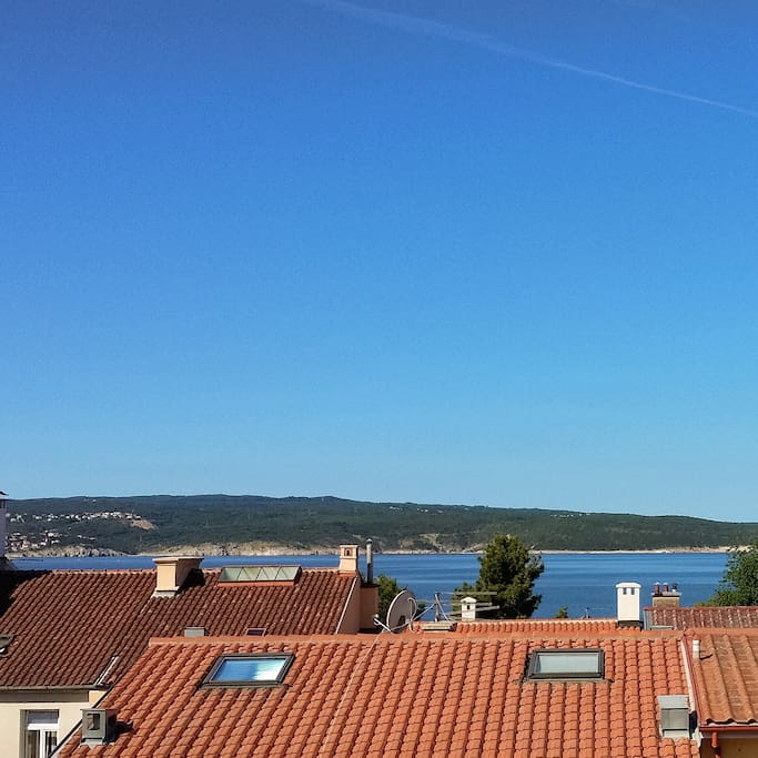 View from the balcony mid-day