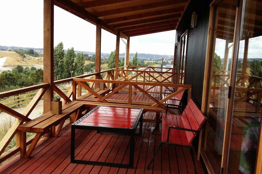 Terraza individual cada habitación