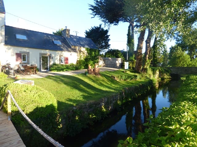 holyday house Batz in water mill near Roscoff